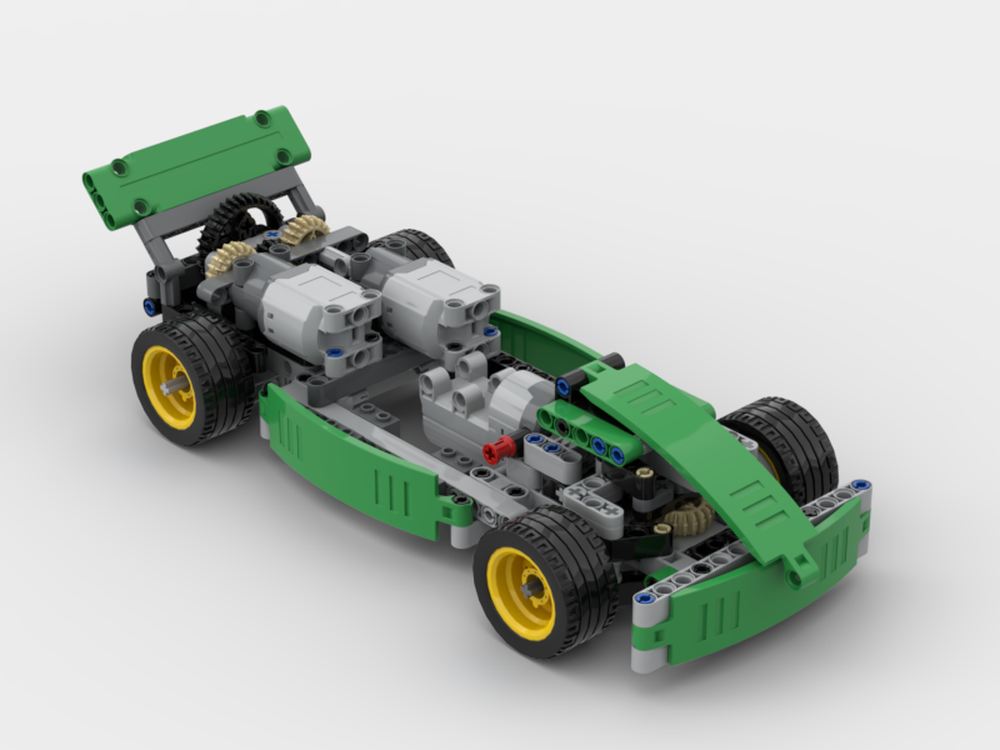 LEGO MOC 69738 The Fast Rc Car By TechnicGuy303 Rebrickable Build 