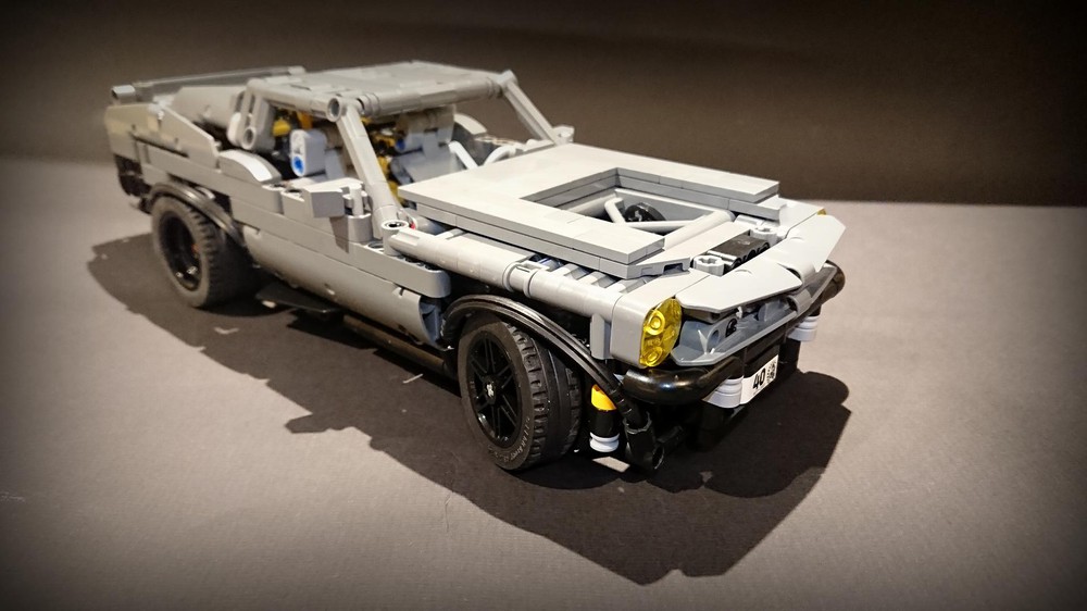 LEGO MOC 1969 Ford Mustang 4WD R by SUPER8_LTG | Rebrickable - Build ...