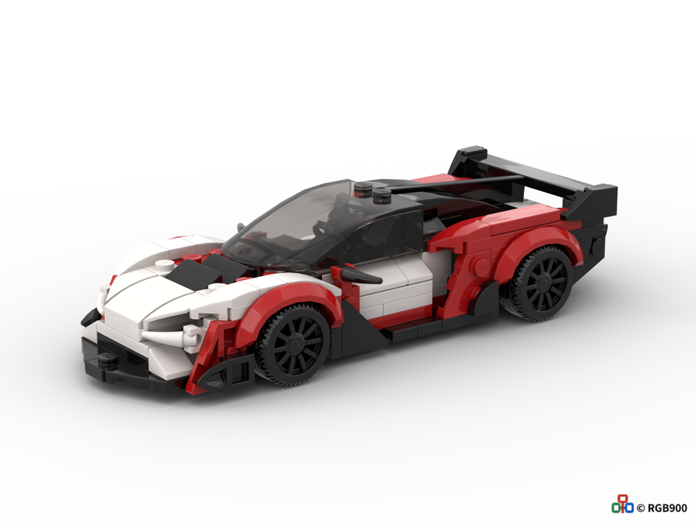 LEGO MOC mclaren sabre by RGB900 | Rebrickable - Build with LEGO