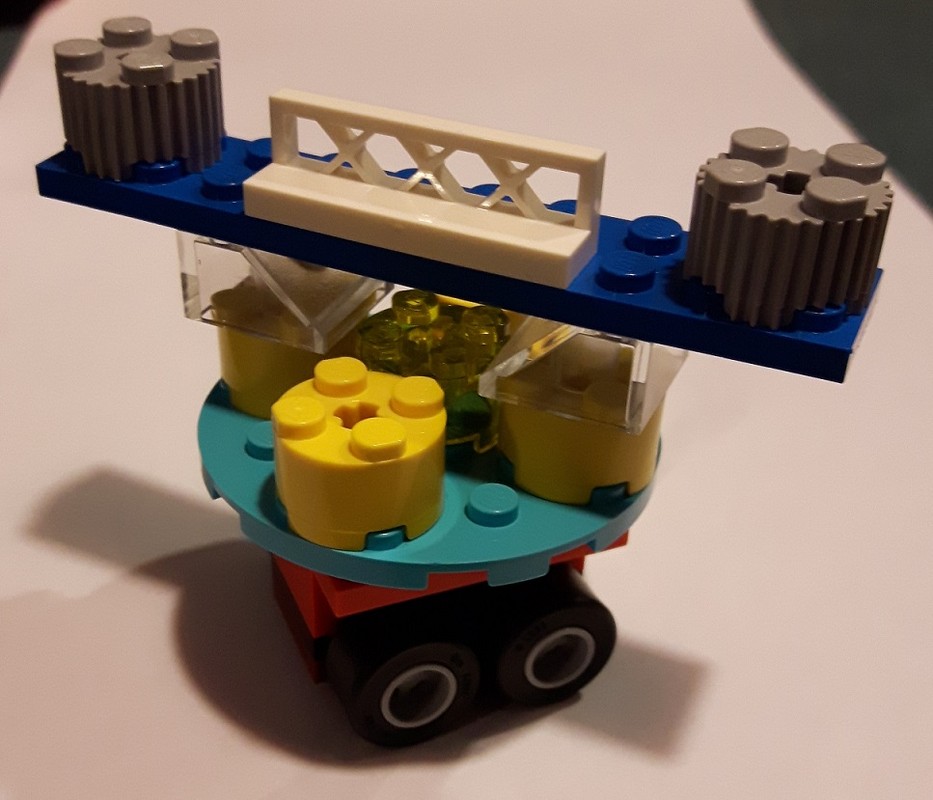 LEGO MOC-6983 Rolling turn robot by bordaska | Rebrickable - Build with ...