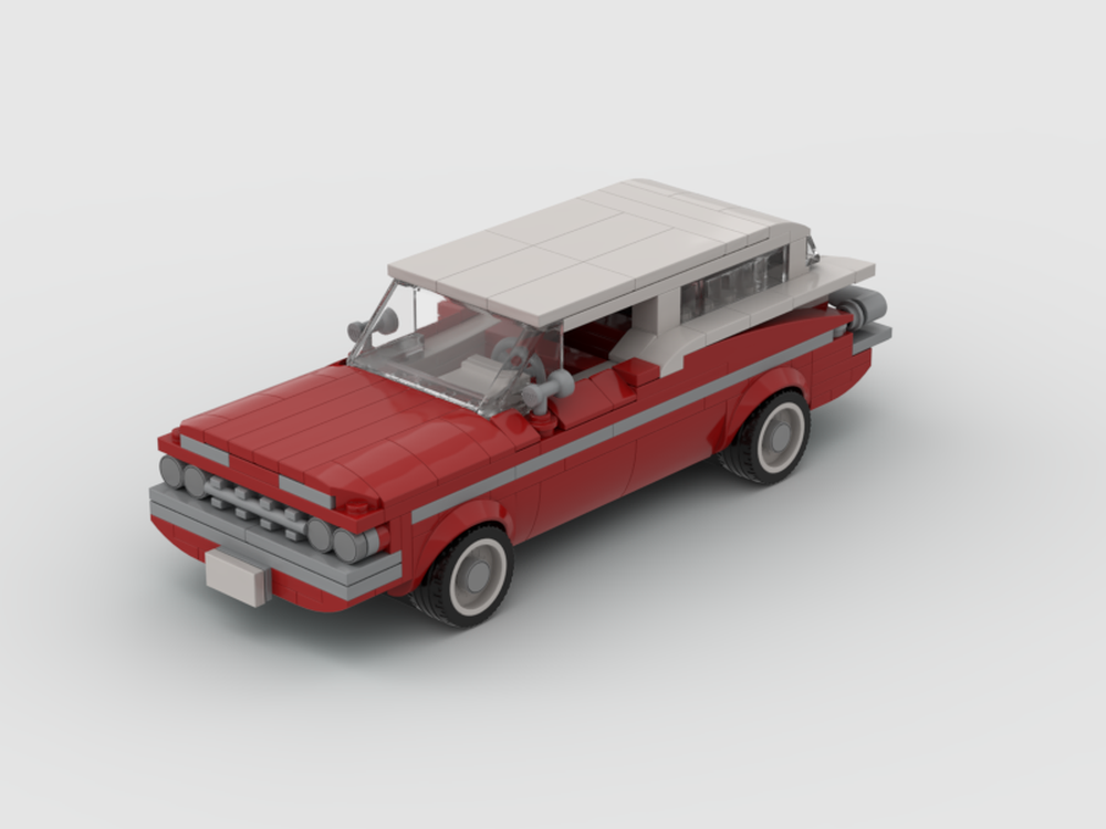 LEGO MOC 1959 CHEVY NOMAD WAGON by LOSMAN70 | Rebrickable - Build with LEGO