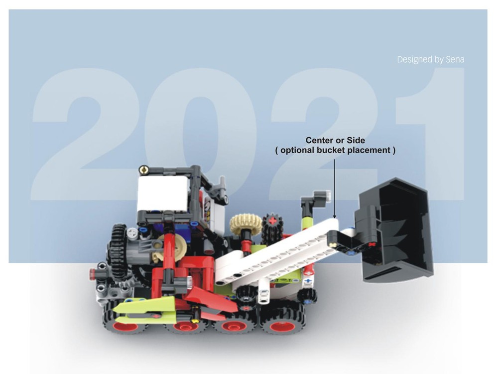 yayayayaセット LEGO MOC-69918 The Excavator - A Combination of LEGO Technic 42102