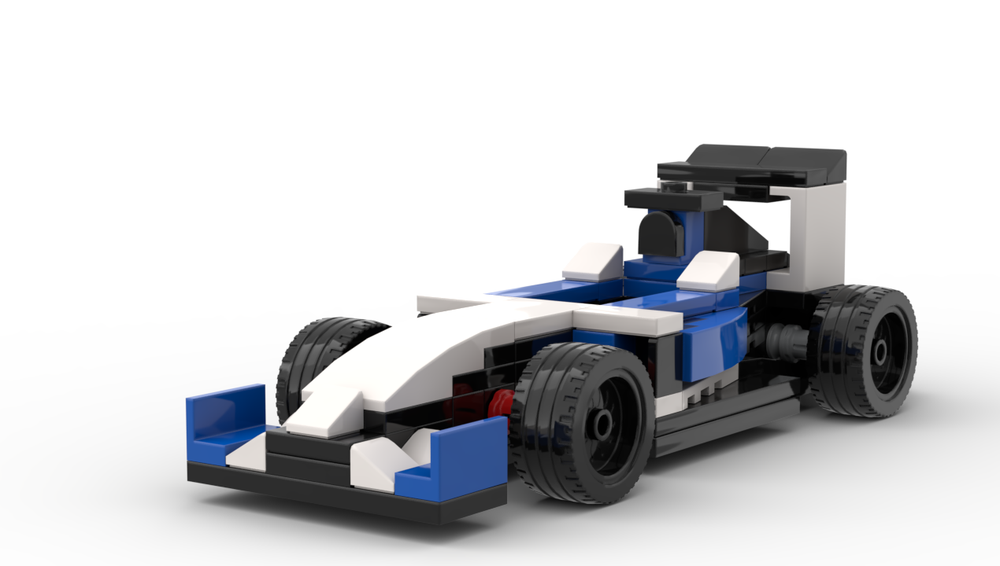 LEGO MOC Williams F1 Race Car by brickster2310 | Rebrickable - Build ...