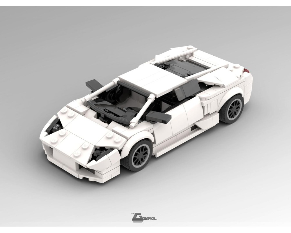 LEGO MOC Lamborghini Murcielago 8stud wide - White by thegbrix ...