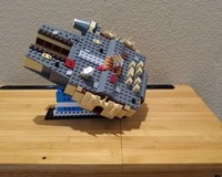Display Stand for "Hogwarts Millenium Falcon MOC-42522 by Nodrap"