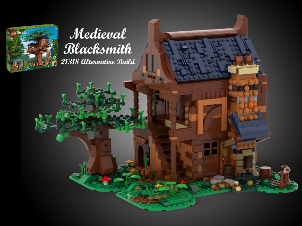 LEGO MOC 21318 Medieval Alternative Build by gabizon | Rebrickable - Build with LEGO