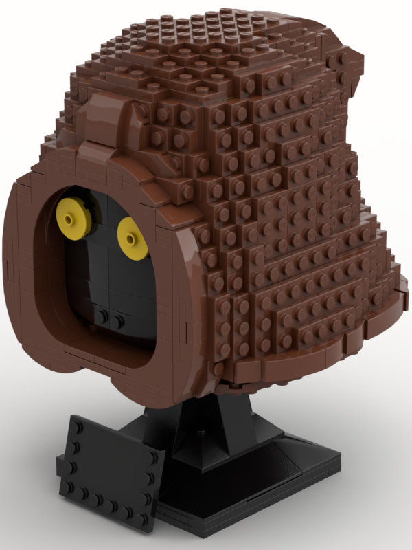 lunge mere og mere Legepladsudstyr LEGO MOC Jawa bust - Helmet Collection Style by Albo.Lego | Rebrickable -  Build with LEGO
