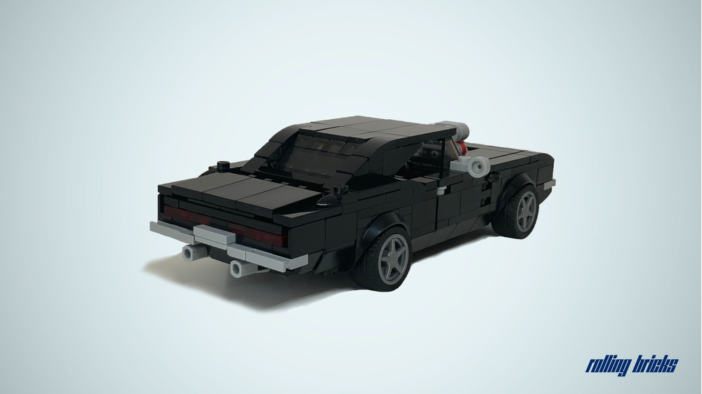 LEGO MOC Ghost Rider Hell Charger by RollingBricks | Rebrickable