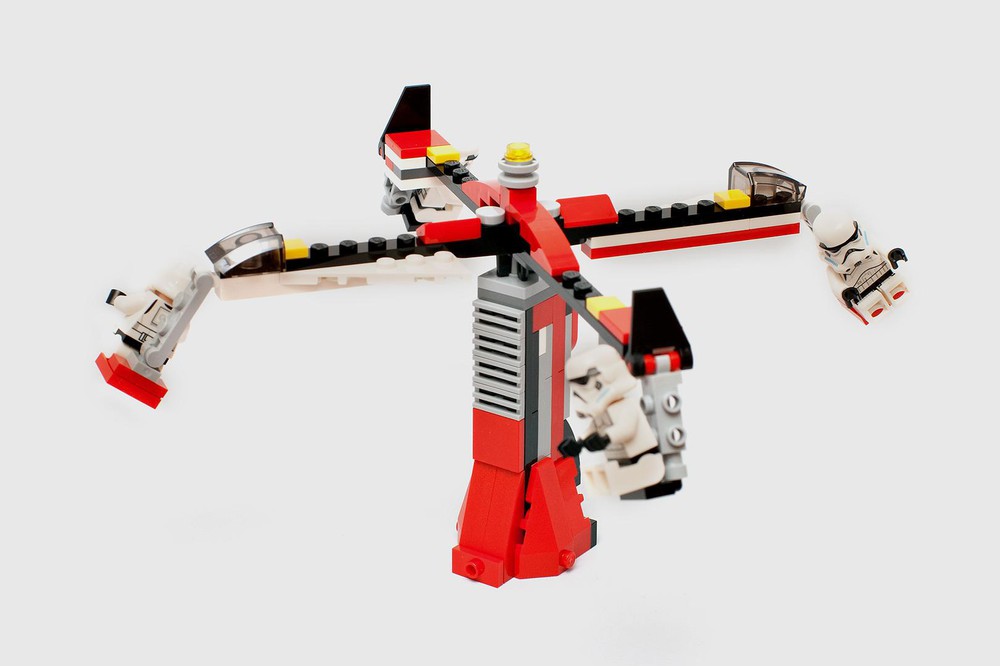 lego swing ship ride