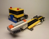 31060 Flat Nose Truck with Trailer
