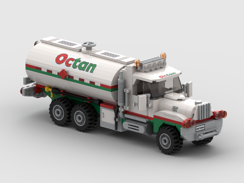 LEGO MOC Octan Fuel Truck by HaulingBricks | Rebrickable - Build LEGO