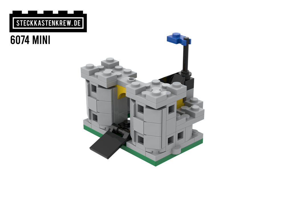 udløb drikke Pub LEGO MOC 6074 Mini by steckkastenkrew | Rebrickable - Build with LEGO