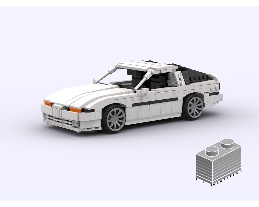 LEGO MOC Toyota Supra (A70) - Miniland scale by SirManperson | Rebrickable - Build