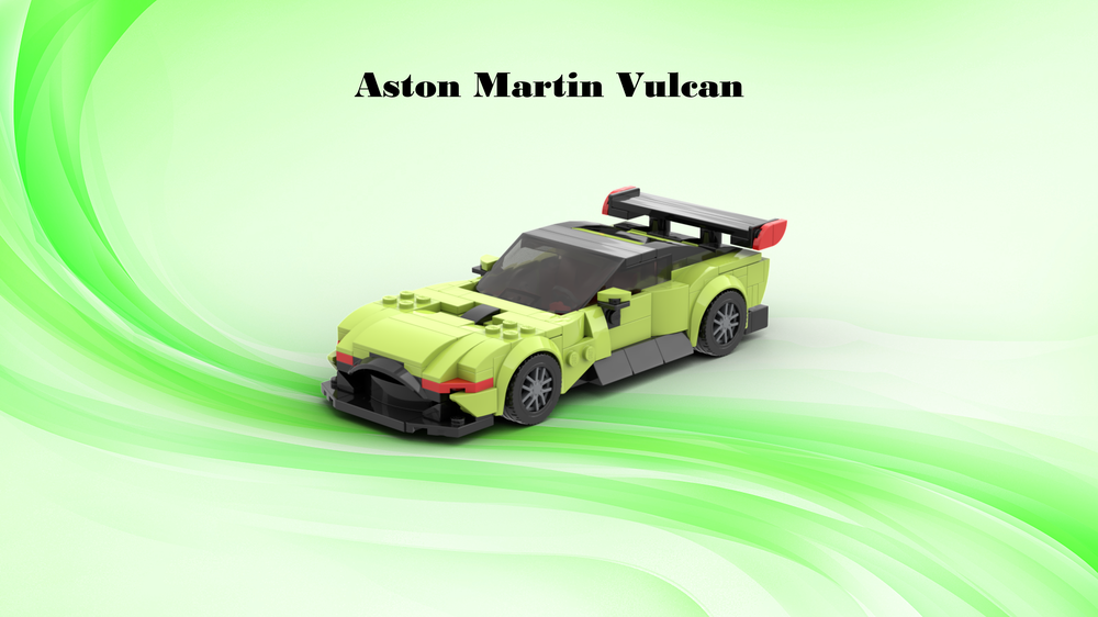 Lego Moc Speed Champion Aston Martin Vulcan By Armageddon1030 | Rebrickable  - Build With Lego