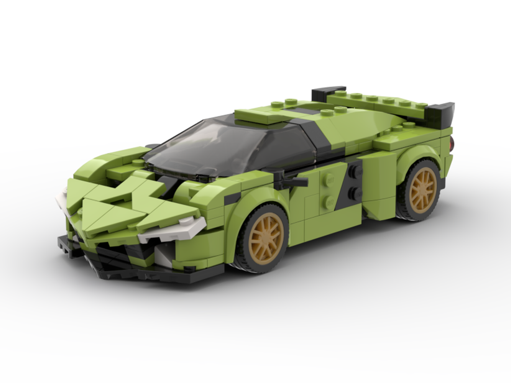 LEGO MOC Speed Champions Lamborghini Sian by 2g_bricks | Rebrickable -  Build with LEGO