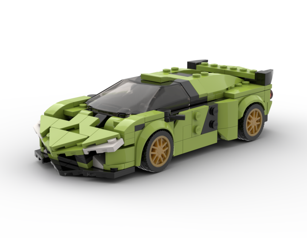 LEGO MOC Speed Champions Lamborghini Sian by 2g_bricks | Rebrickable ...