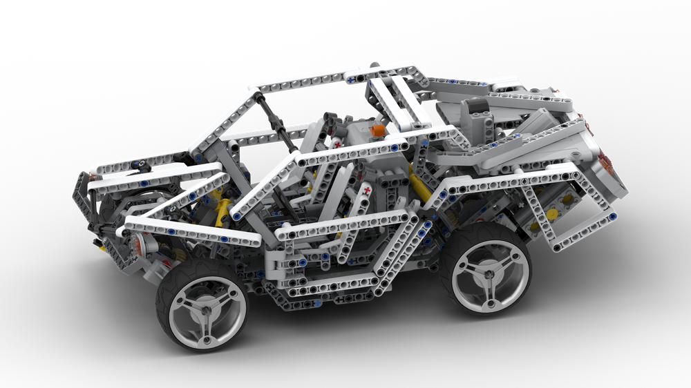 LEGO MOC Bogie Car by MikeTwo9398 | Rebrickable - Build with LEGO