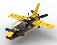 60144 Canard wing plane
