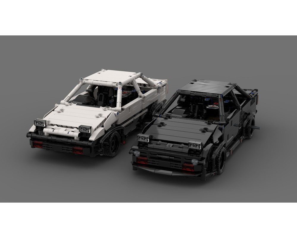 Лего ae86 toyota