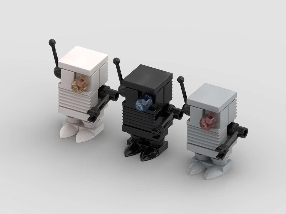 LEGO MOC Custom GNK Power Droid Gonk by R00T5 Rebrickable