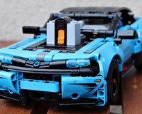 42098 Blue Car RC + Front Light