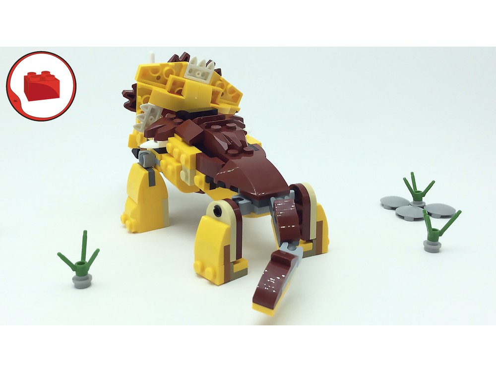 Lego Moc Triceratops Dinosaur Moc Lego Creator 31112 By Bricks Ideas Rebrickable Build 