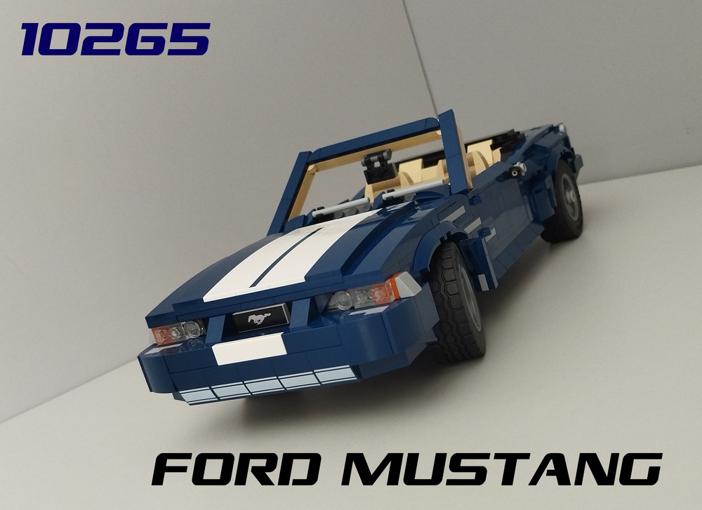 Spille computerspil nabo Missionær LEGO MOC 10265 Ford Mustang by Kirvet | Rebrickable - Build with LEGO