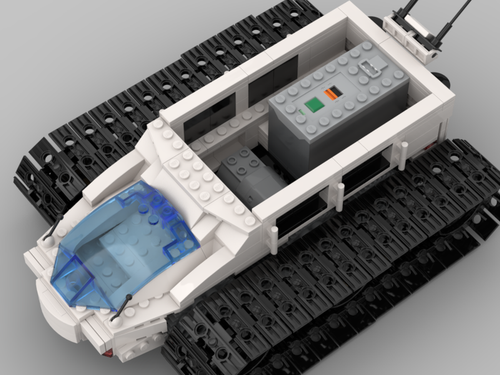 LEGO MOC-71426 RC capable space tank by HarryBerning | Rebrickable