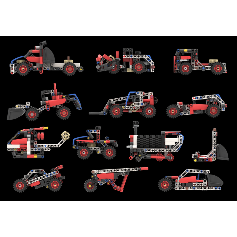 LEGO MOC-71466 42116 12+1 bundle by kostq | Rebrickable - Build