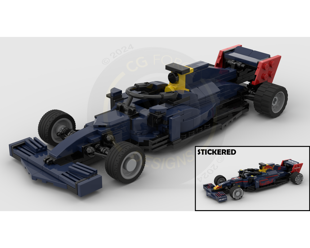 LEGO MOC F1 Red Bull Racing RB16B By LegoCG | Rebrickable - Build With LEGO