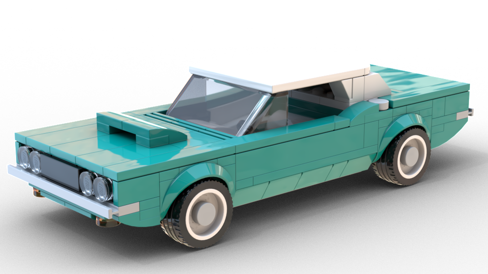 LEGO MOC 383 Plymouth Road Runner by Artifice | Rebrickable - Build ...