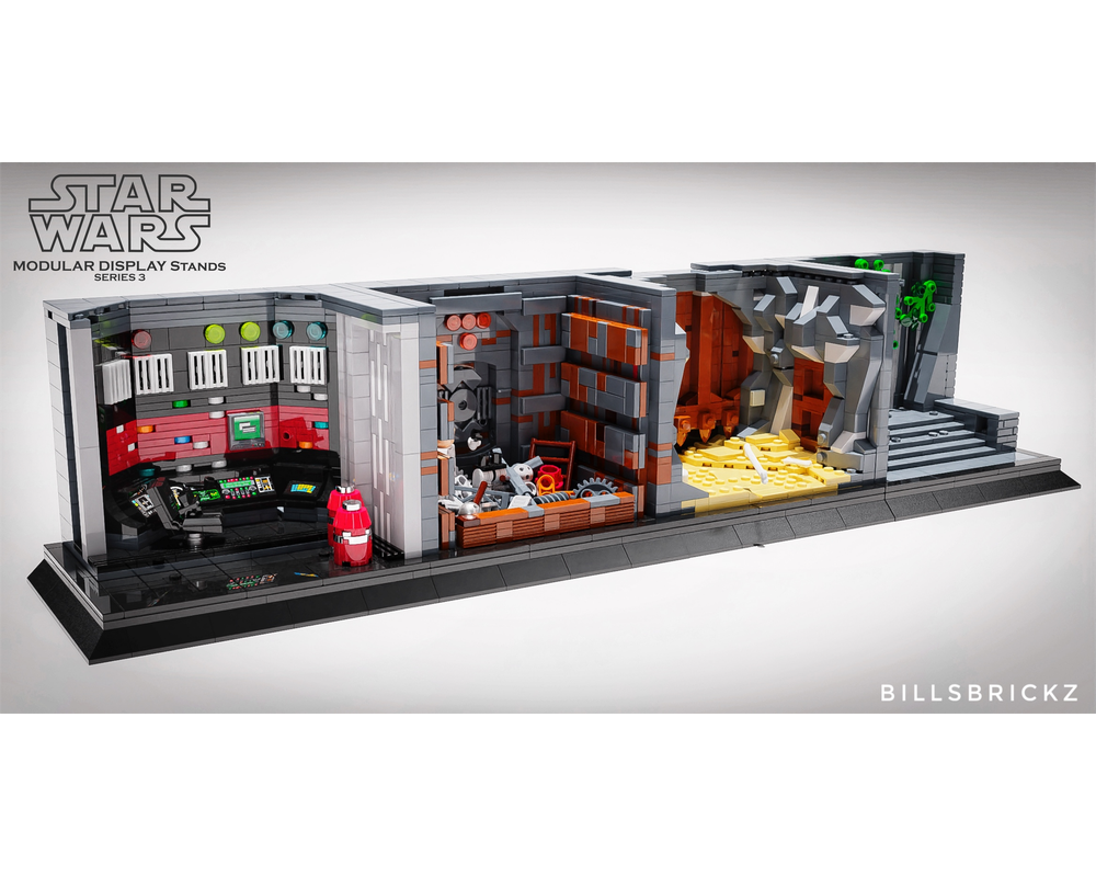 LEGO MOC A Galaxy Far Far Away Modular Displays - Series 3 by Billsbrickz  Rebrickable - Build