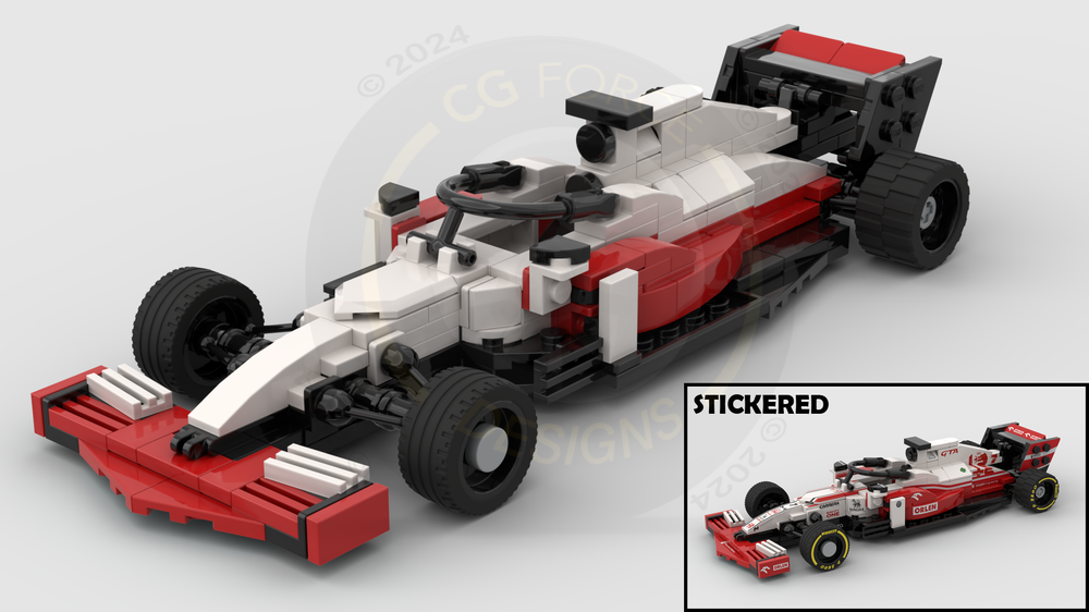 LEGO MOC-71531 F1 Alfa Romeo Racing C41 by CGForceDesigns | Rebrickable ...