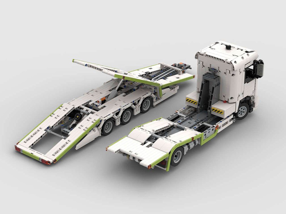 Truck Transporter by Mcd_technic | Rebrickable - Build LEGO