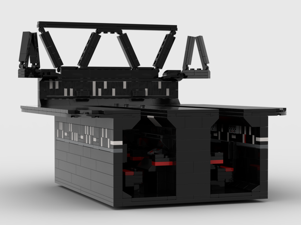 LEGO MOC-71614 Finalizer Bridge by chrisn48 | Rebrickable - Build with LEGO