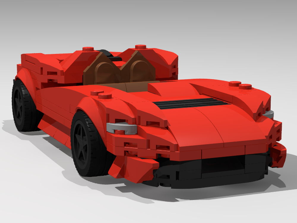 LEGO MOC-71625 McLaren Elva by deconsnowman | Rebrickable - Build with LEGO