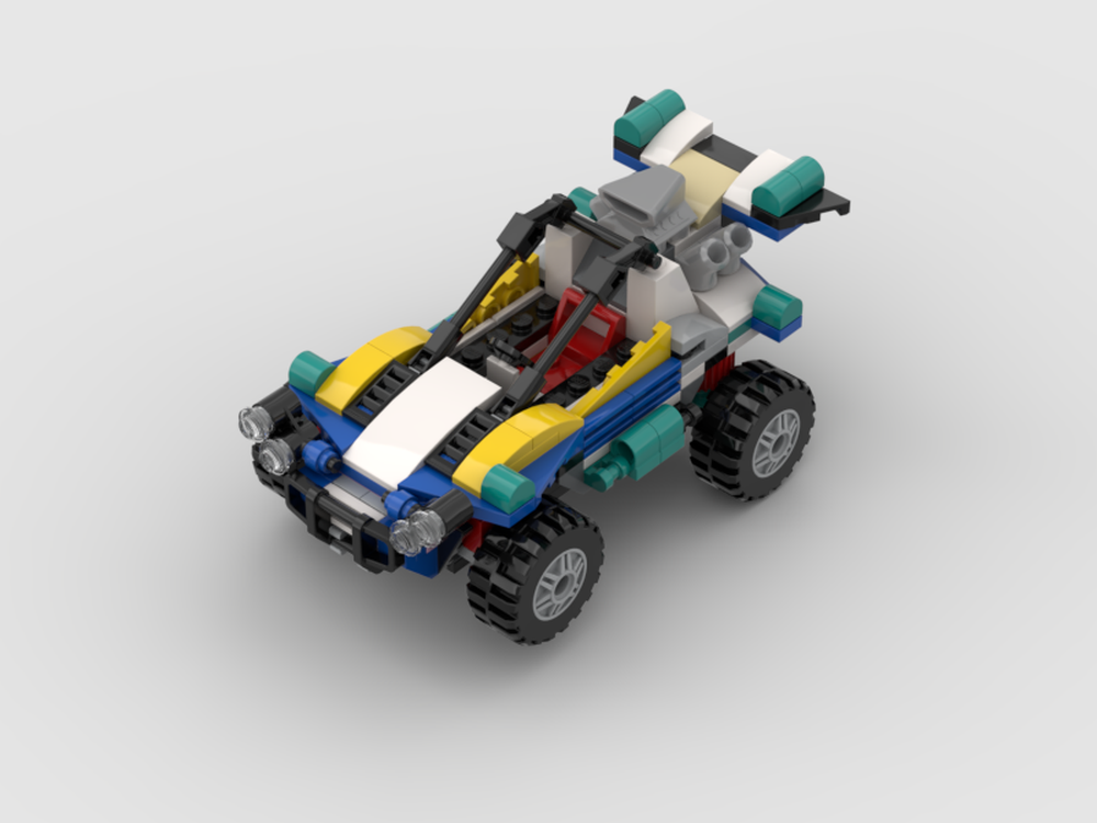 MOC 31087 Dune Buggy #12 by | Rebrickable with LEGO