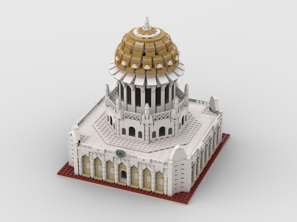 LEGO MOC Shrine of The Bab by LegoLuke365 | Rebrickable - Build with LEGO