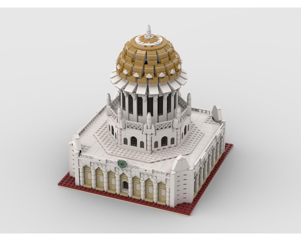 LEGO MOC Shrine of The Bab by LegoLuke365 | Rebrickable - Build with LEGO