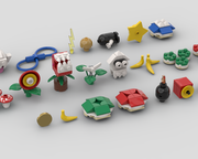 LEGO MOC Mario Kart - Modular Desert Circuit by DarrenW