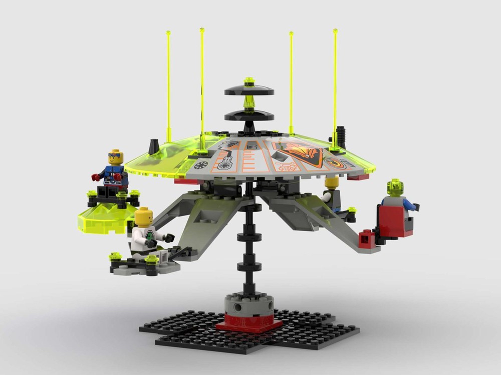 LEGO MOC-71881 6900 alt build - Space carousel by silenfu