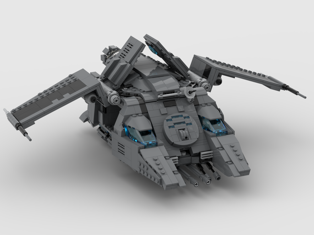 LEGO MOC Imperial Dropship Transport by ThrawnsRevenge Rebrickable Build with LEGO