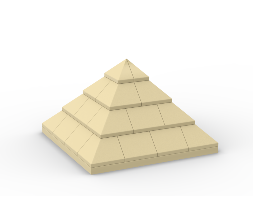 LEGO MOC mini pyramid by BEAR MOCS | Rebrickable - Build with LEGO