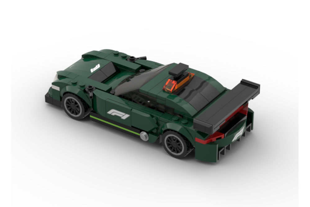 LEGO MOC 2021 F1 Safety Car- Aston Martin Vantage (w
