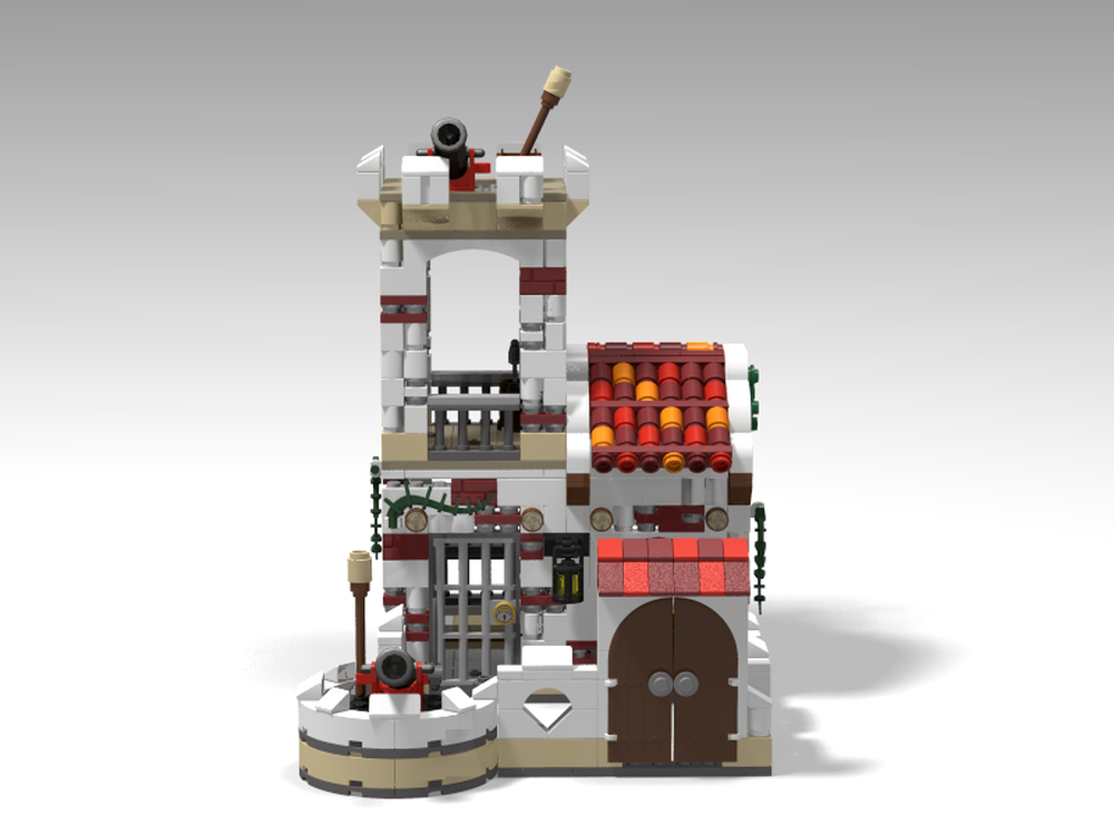 LEGO MOC Little brick fort by Klarinik | Rebrickable - Build with LEGO