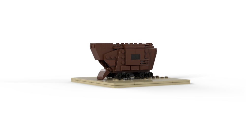 LEGO MOC-72197 16X16 Episode 4: SandCrawler by jellco | Rebrickable ...