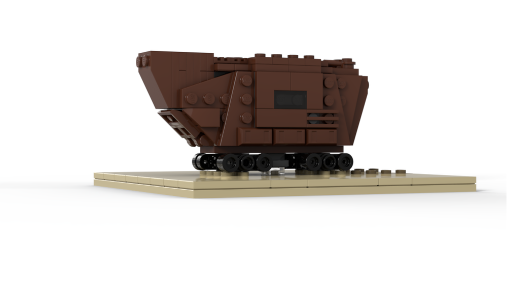 LEGO MOC 16X16 Episode 4: SandCrawler by jellco | Rebrickable - Build ...