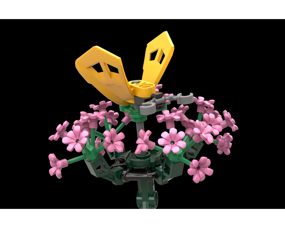 LEGO MOC a10 Statice & Brimstone Butterfly - Ultimate Flower Collection ...