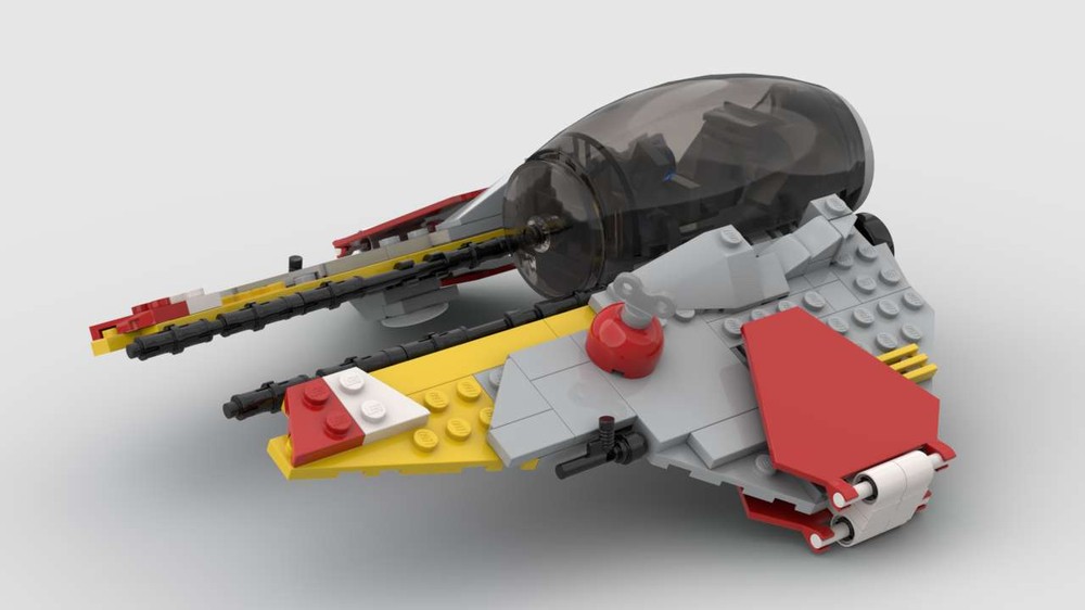 Star Wars MOC Custom Space Interceptor Bricks Toy