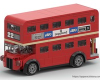 London Bus 6 Stud